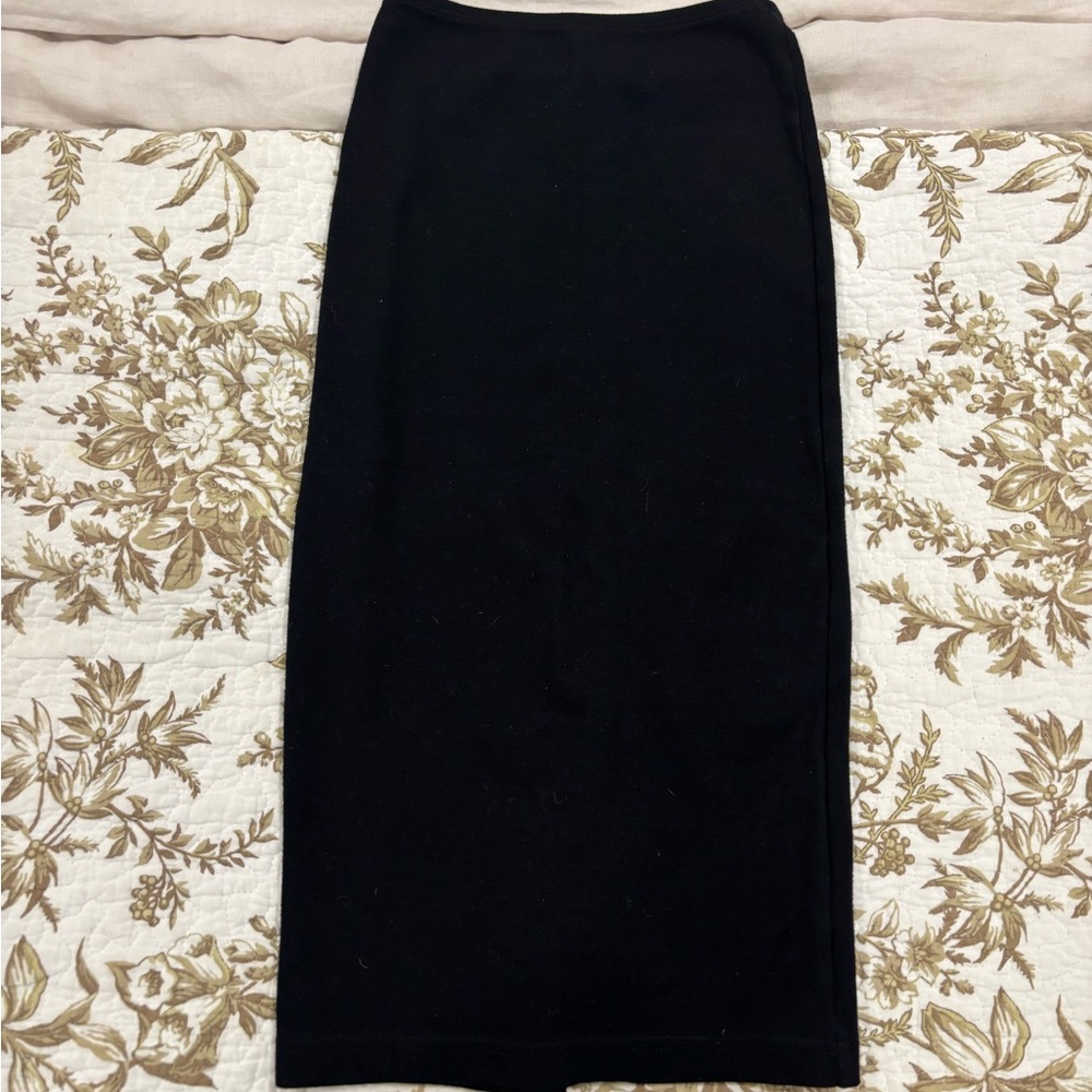 American Apparel Black Pencil Skirt